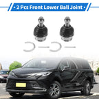 2X Front Lower Ball Joints for Toyota Tacoma (2005–2022) No. 4333009510