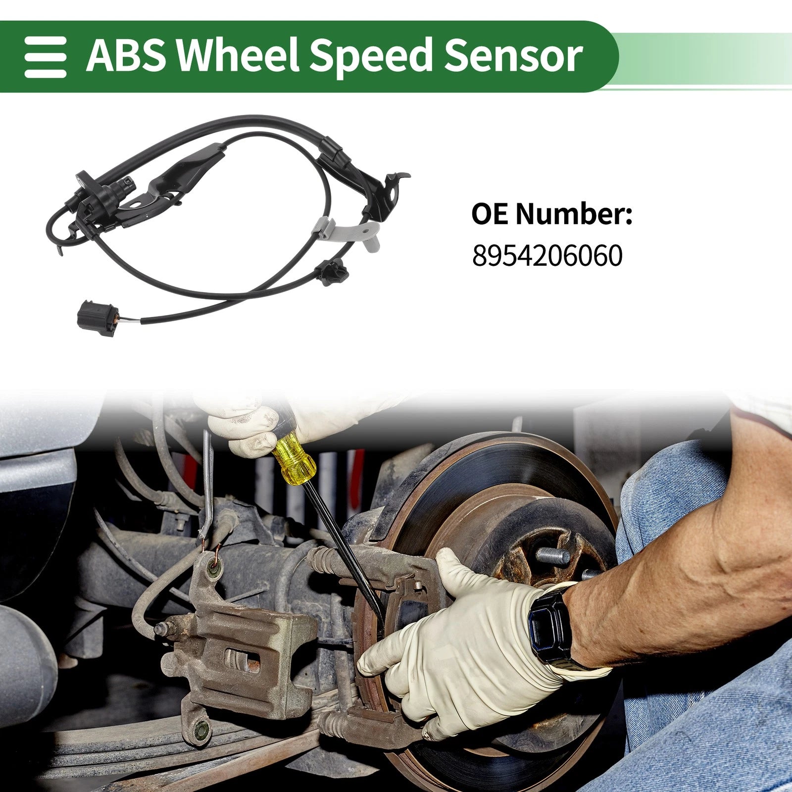 ABS Wheel Speed Sensor No. 8954206060 for Toyota Avalon (2013–2023)