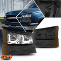 Projector Black Housing Headlights for RAV4 (2016–2018)
