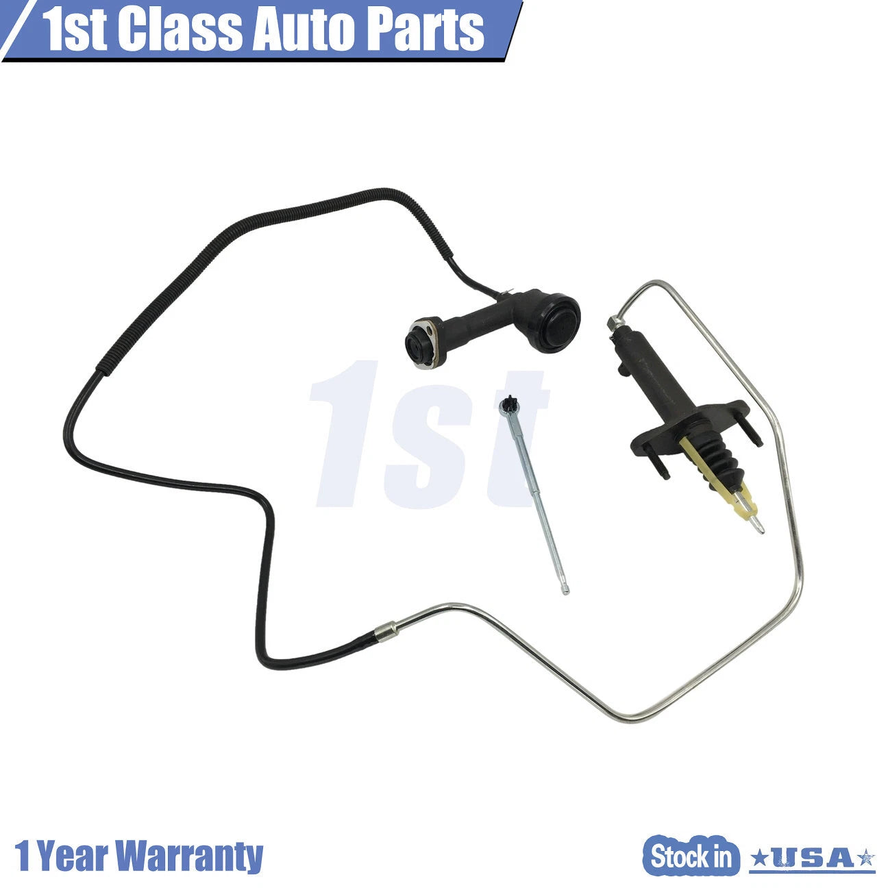 Clutch Master and Slave Cylinder Assembly for Chevrolet GMC (1992–1995) CC649028