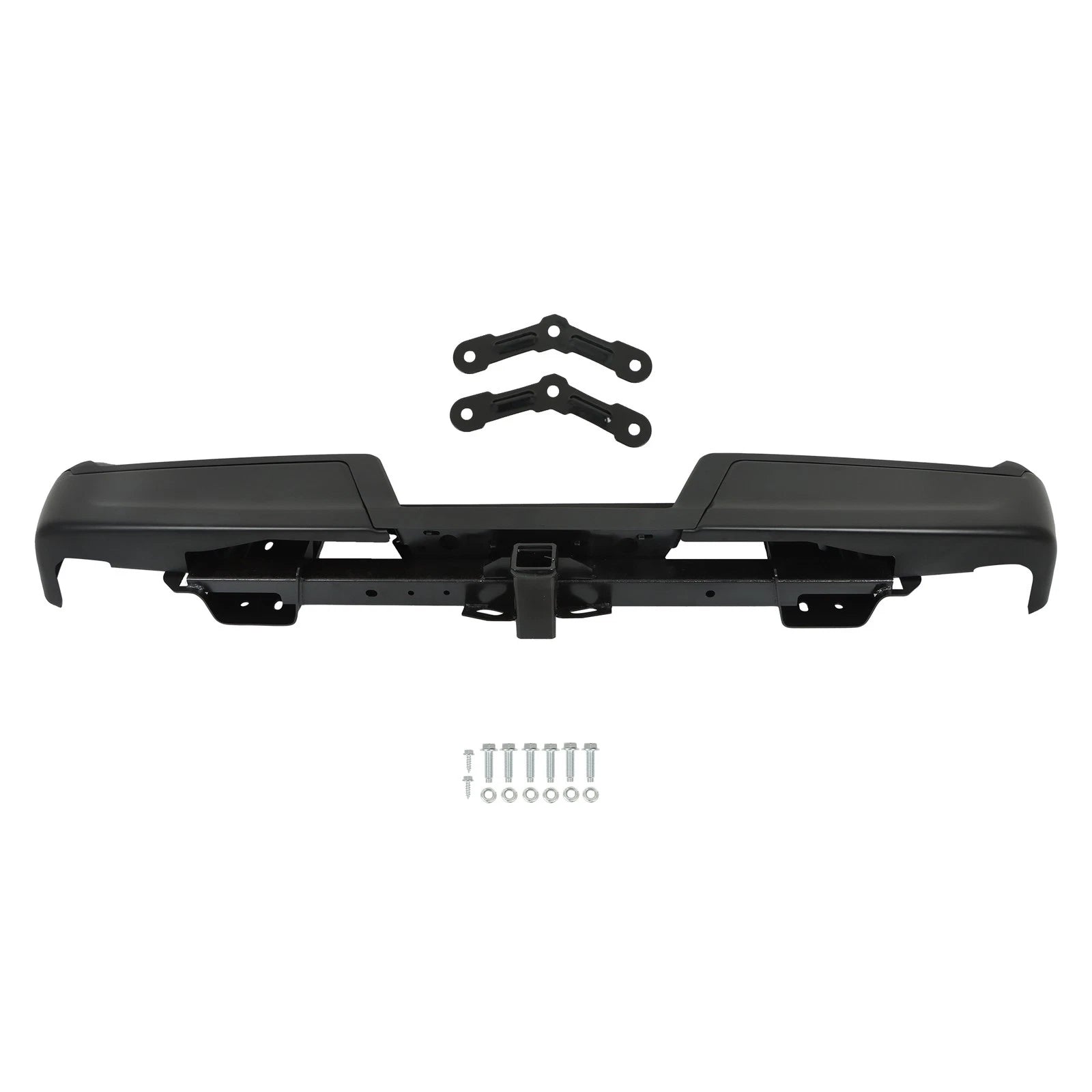 Rear Bumper Assembly for Ford F-150 (2021–2023) Black Without Sensor Holes