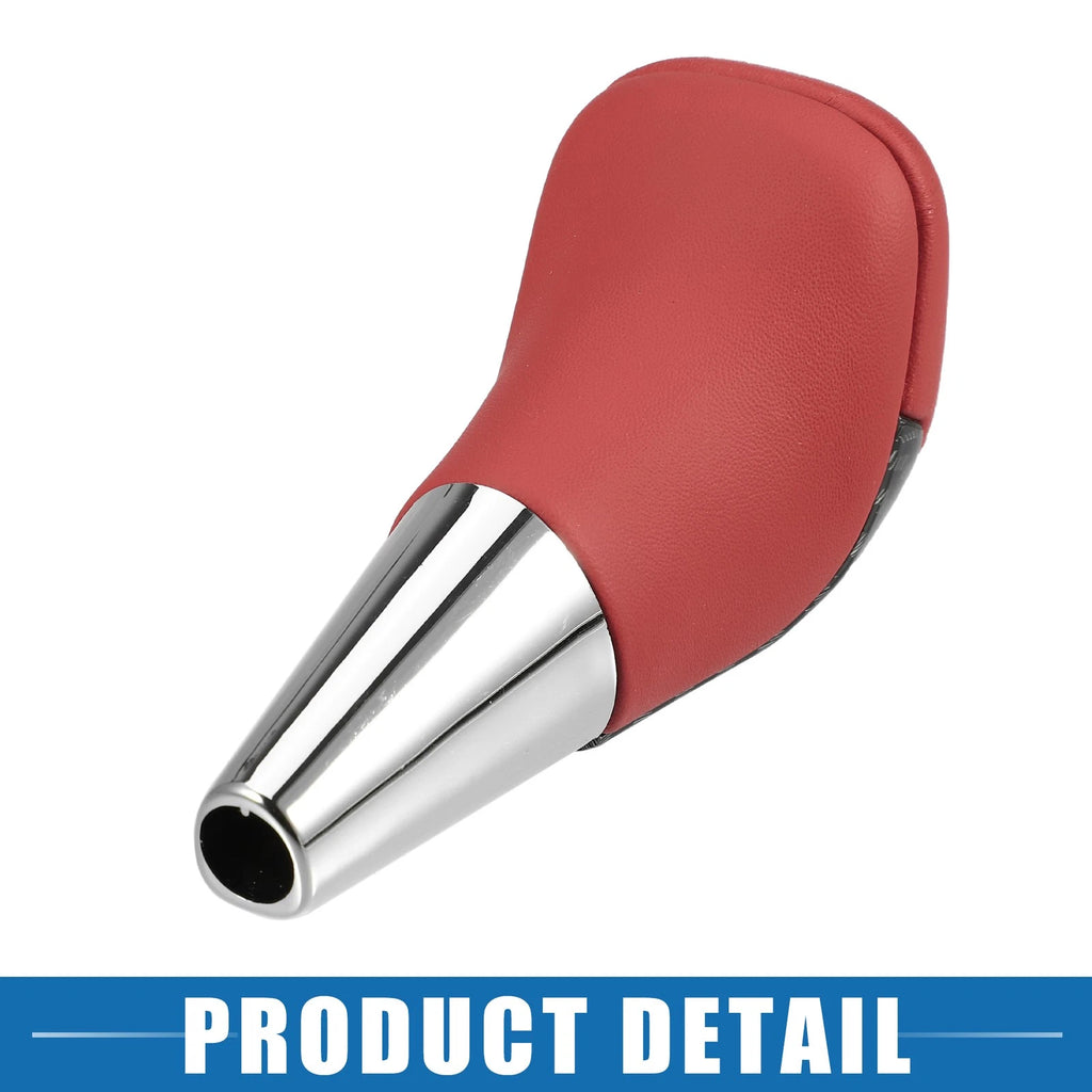 Gear Shift Knob for Toyota (Unpunched, Carbon Fiber Pattern, Red)