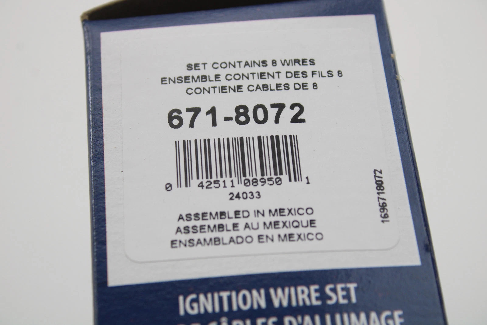 Ignition Wires for Buick Rainier, Chevy Express 2500, GMC, Isuzu (671-8072)