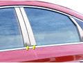 4pc. Luxury FX Stainless Steel Pillar Post Trim for 2015-2019 Hyundai Sonata