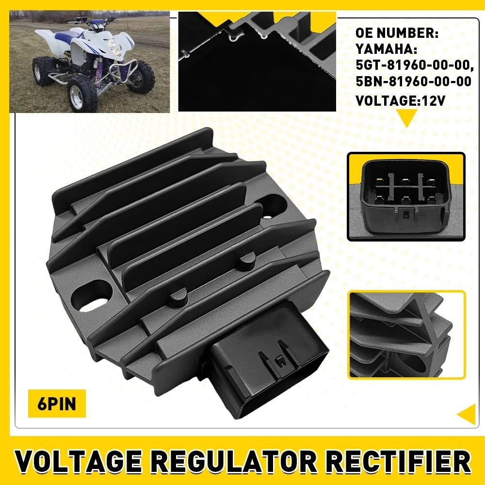 Regulator Rectifier for Yamaha (4JH-81960-01-00, 4JH-81960-00-00, 5SL-81960-00-00)