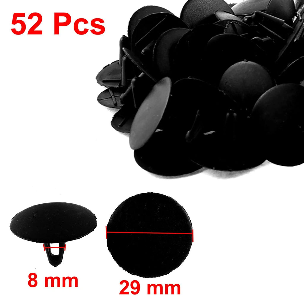 52Pcs Panel Bonnet Insulation Lining Pad Fastener Clip for Toyota 
