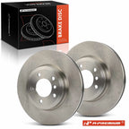 2Pcs Front Disc Brake Rotors for BMW 330Ci 330xi 330i (2001–2006)