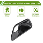 Set of 4 Interior Door Handle Bowl Cover Trim for BMW 3 Series (2013–2018) ABS