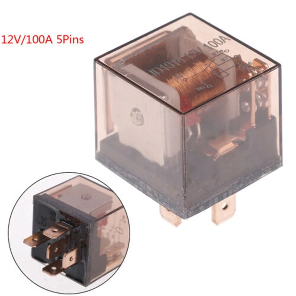Waterproof 12V 100A 5Pin SPDT Relay for Automotive Applications