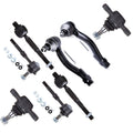 Set of 8 Front Ball Joints Sway Bar Tie Rods for Hyundai Sonata (2002–2005)