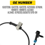 ABS Wheel Speed Sensor for Sierra Silverado 1500 2500 (1999-2006) Front L & R