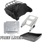 Chopped Trunk Pad Mount Rack Plate for Harley Touring Electra Road Glide (2014–2026)