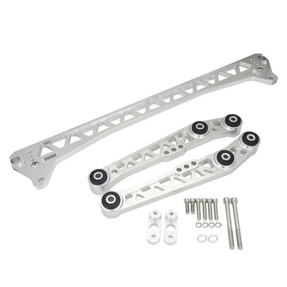 Billet Lower Control Arm + Subframe Brace for Honda Civic/Del Sol (1992–1995)