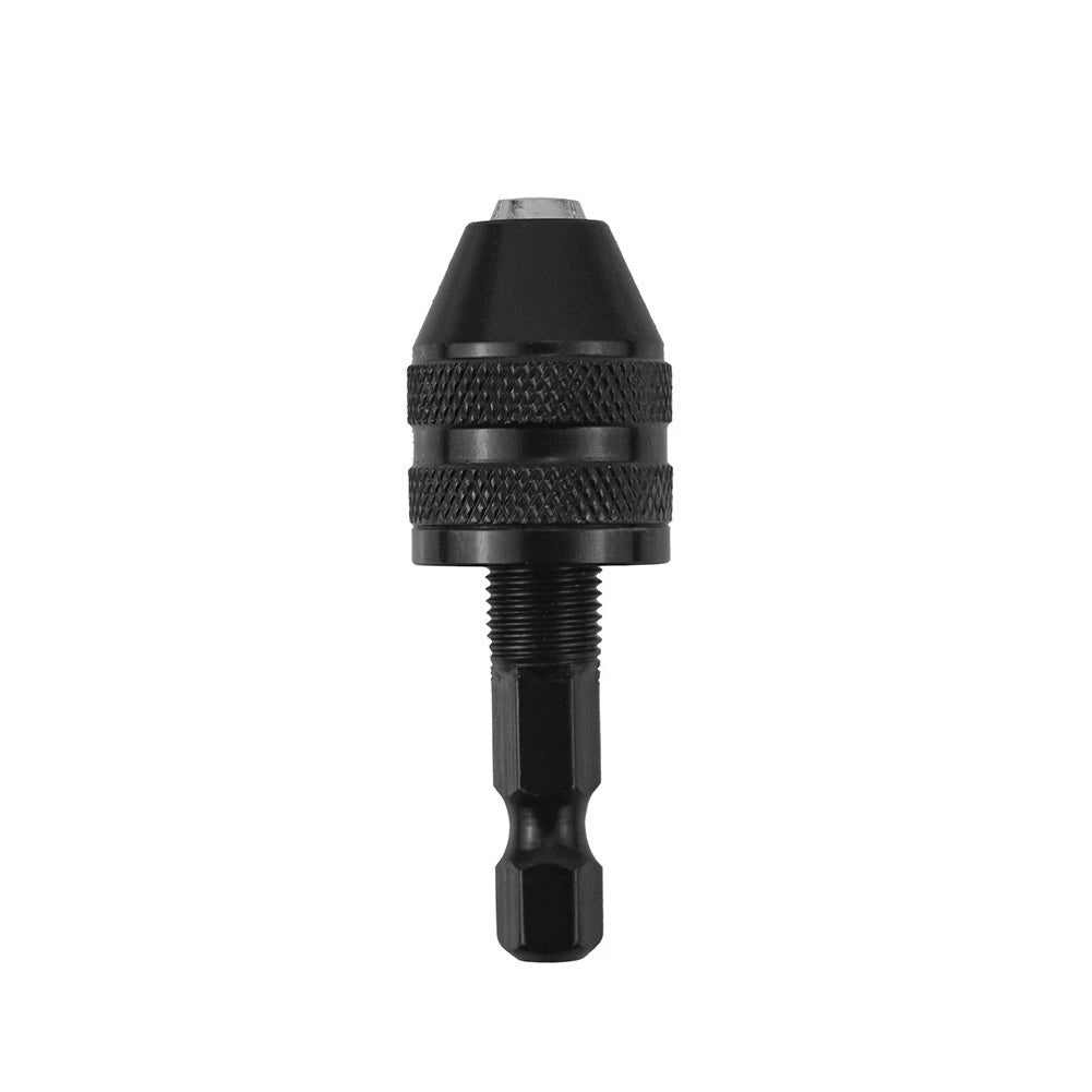Keyless Hex Handle Drill Chuck for Universal Use (0.33 to 3.6mm)
