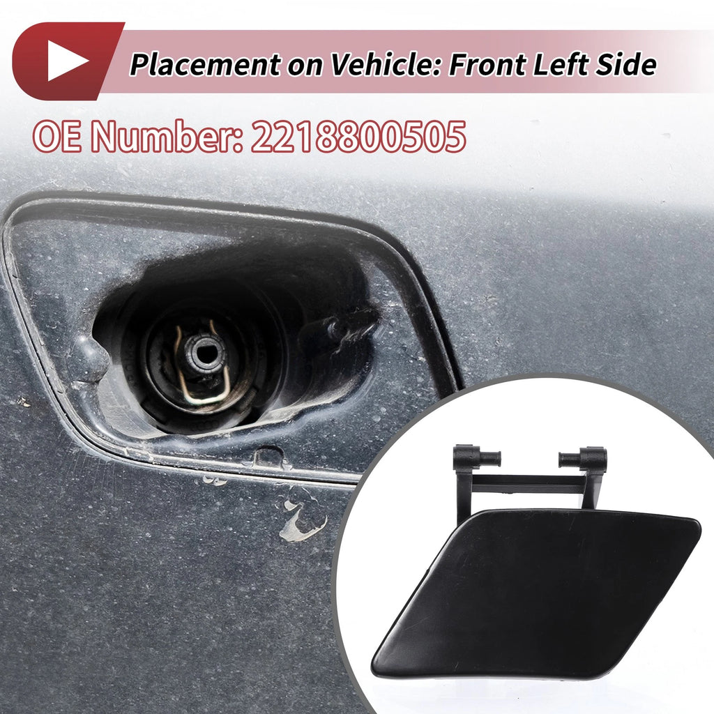 Headlight Washer Nozzle Cover Cap for Mercedes-Benz W221 (2007–2013)