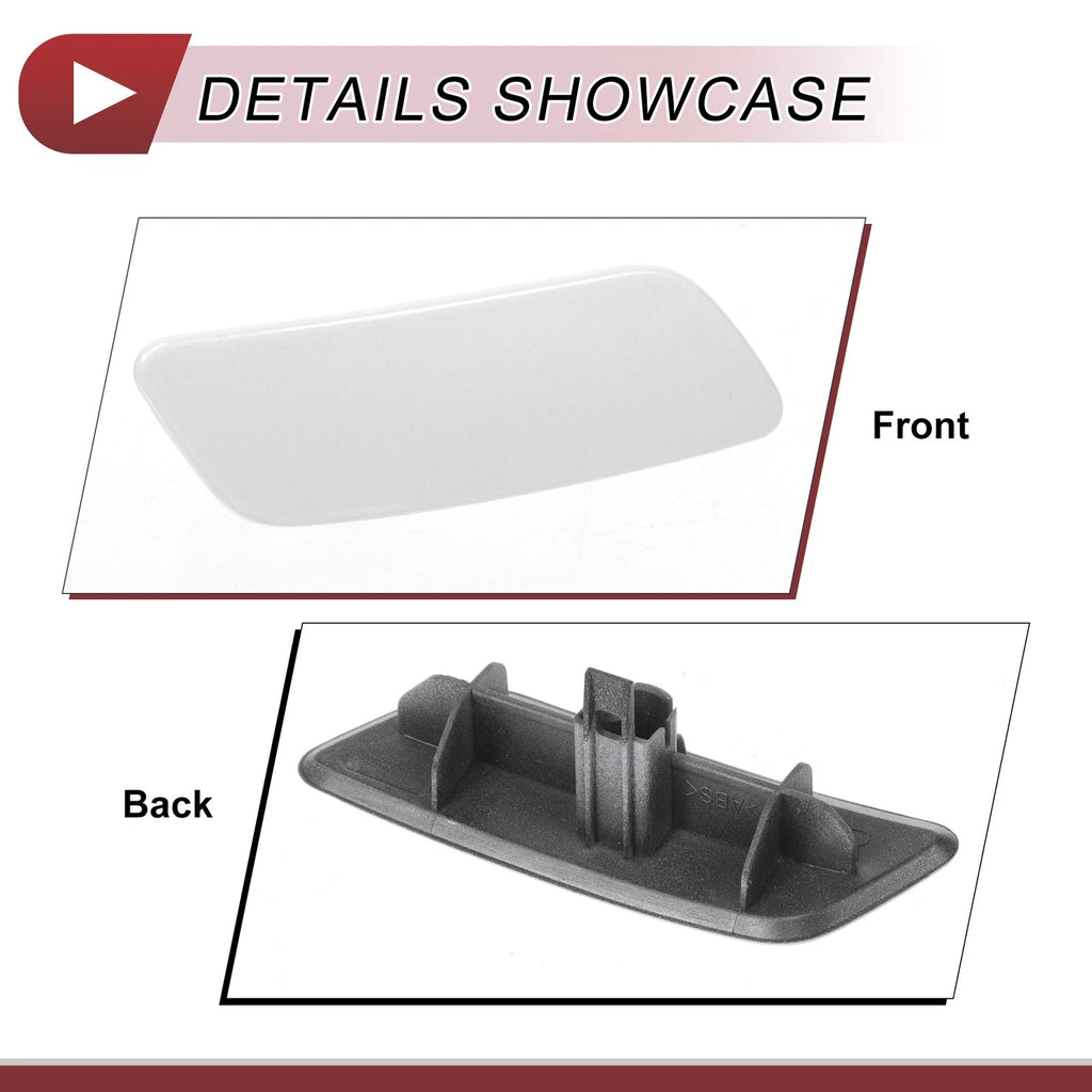 Washer Nozzle Cover Cap for Lexus GS200t (2016–2019) White