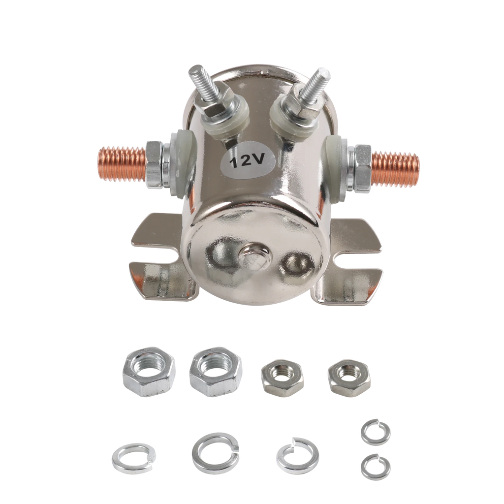 12V Continuous Duty Solenoid Relay for Golf Carts (Fit Various Models)