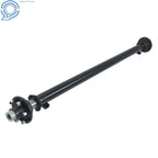 Trailer Axle 6 Lug for 73" Hub Face 58" Spring Center (6000 lbs)