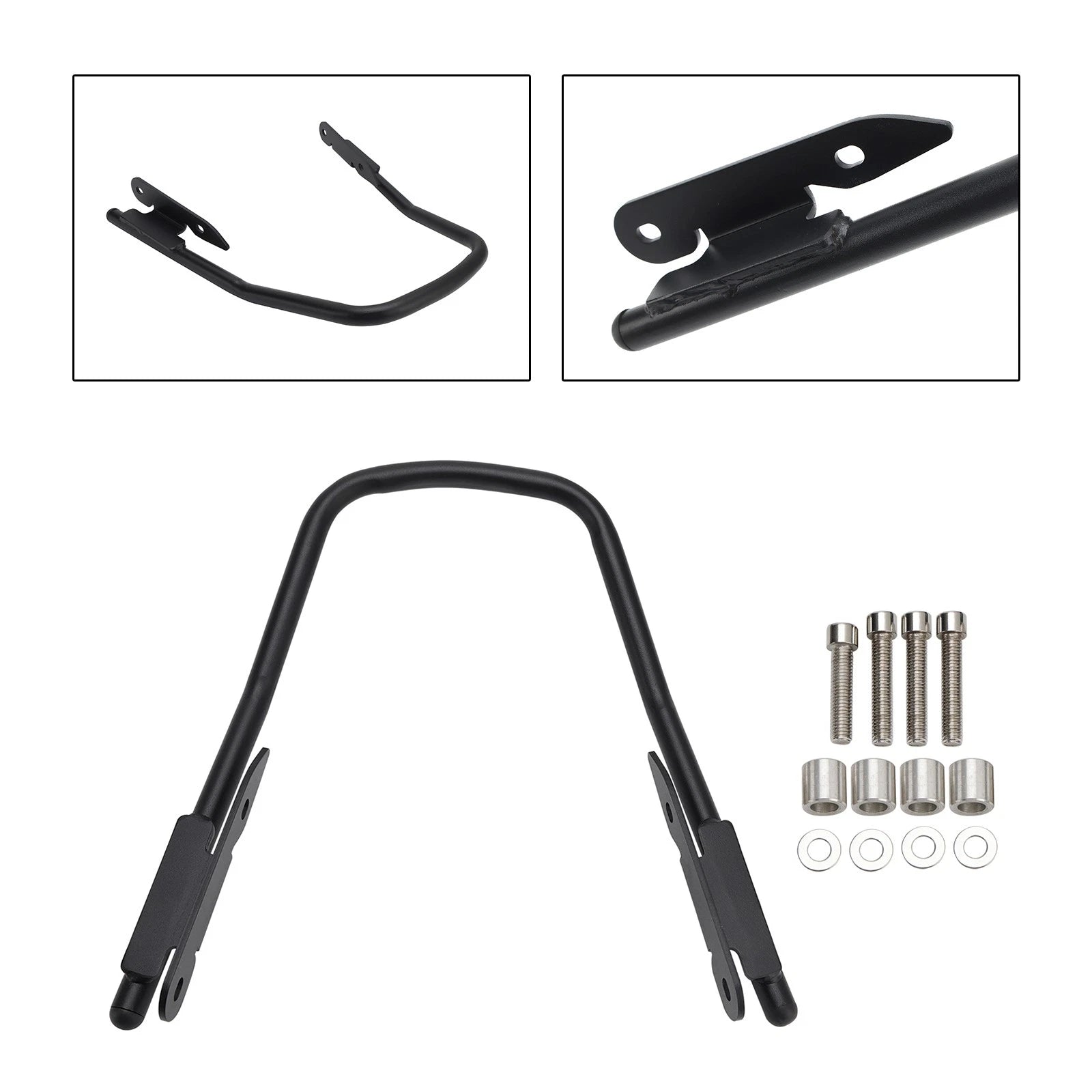 Rear Passenger Armrest Hand Holder for Trident 660 (2021–2023)