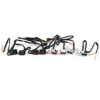 Black Amber LED Turn Signal Indicator for Harley Touring Electra Glide (2009–2017)