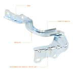 Left Driver Side Steel Engine Hood Hinge for Forte5 (2014–2018)