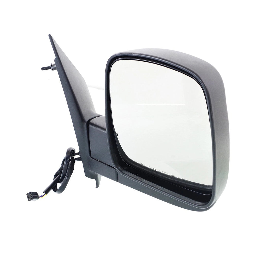 Power Mirror Set for Chevrolet Express 3500 (2003–2007) Manual Fold Black