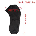 600D Waterproof Boat Motor Cover for Outboard 175-225 hp (Year Range)