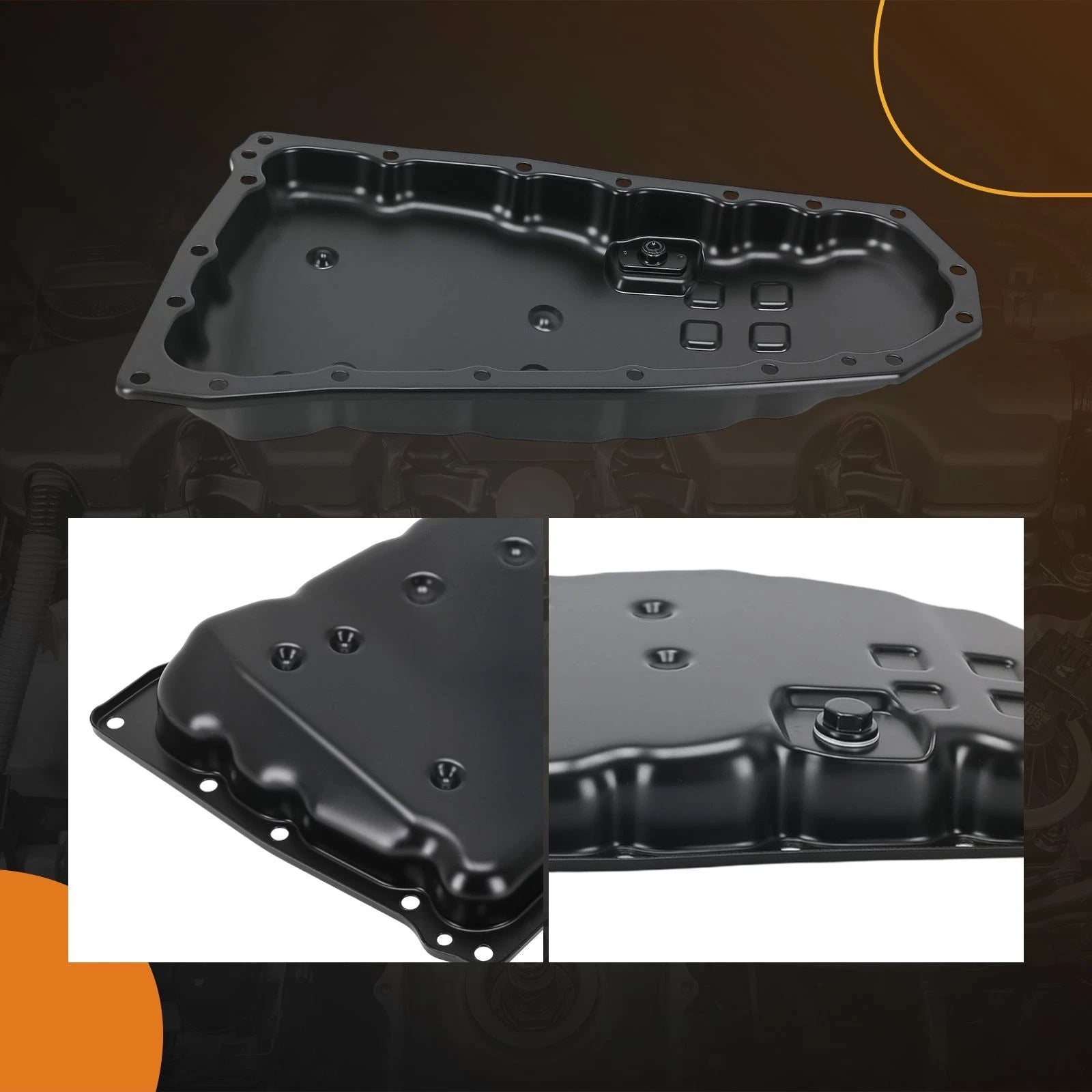 Transmission Oil Pan for Nissan Rogue 2.0L (2017–2020) 31390X480C Steel