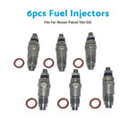 6X Fuel Injector Nozzle Set for Nissan Patrol GQ Y60 (1988–1997)