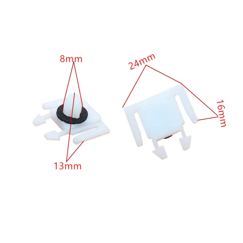 10 x Wheel Arch Clips Fasteners for Mazda CX-9, CX-4, Speed 6 (2007-2023)