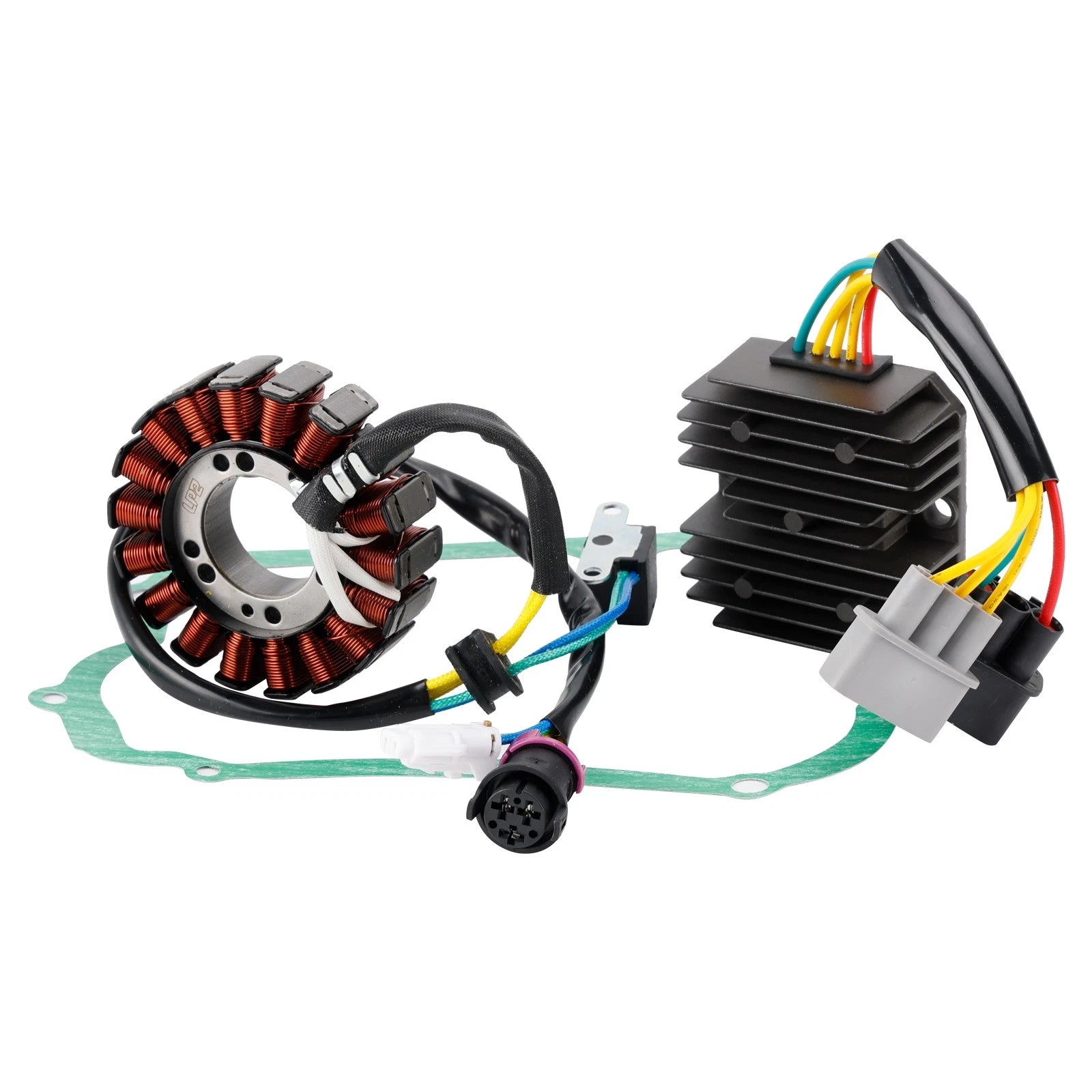 Stator & 2-Plug Regulator Rectifier Gasket for Linhai ATV 400-2B (2012)