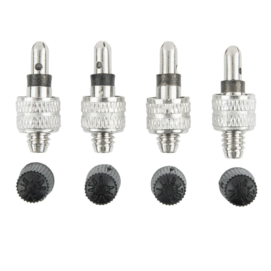 Set of 4 High Performance Bike Valve Replacement Kit for Dunlop & Germany Valves