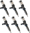 6X Common Rail Injector 370-7282 for CAT C6.6 C7.1 (2010–2023)
