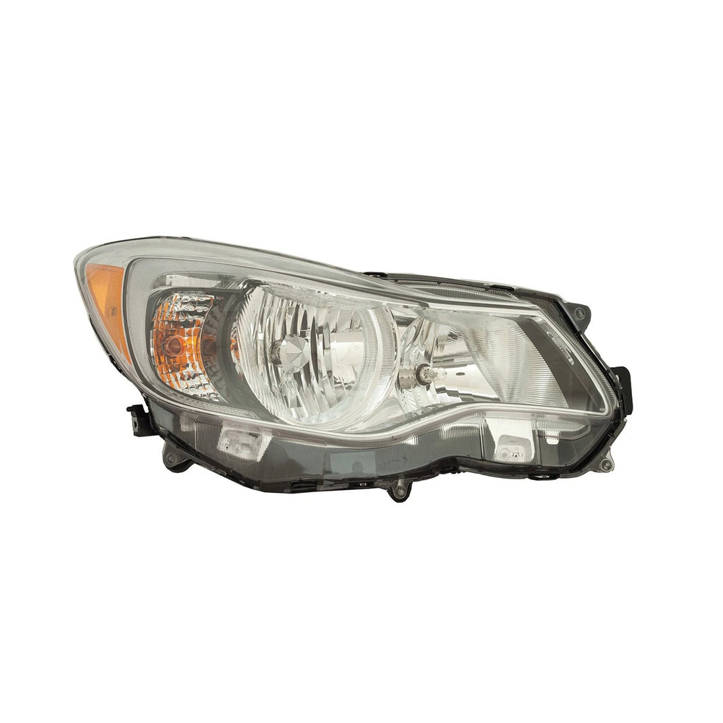 Replacement Passenger Halogen Headlight Assembly for 2016–2017 Subaru Crosstrek