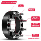 2" Wheel Spacers 4pc for Chevy Silverado GMC Sierra 2500 3500 HD (2015–2018)
