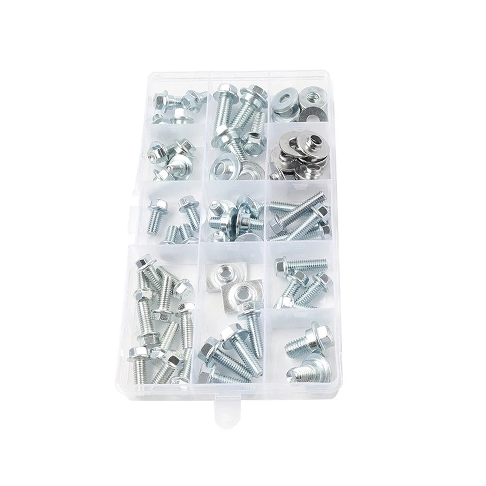 70x Body Bolt Kit Fasteners Washers Nuts for Honda CRF150 CRF250 CRF450R