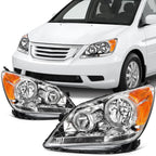 Set of 2 Factory Style Headlights Assembly for Honda Odyssey (2005–2007)