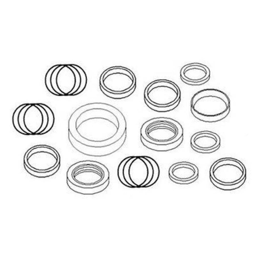 Hydraulic Seal Kit AE37830 for John Deere 1600 1600A 930 935