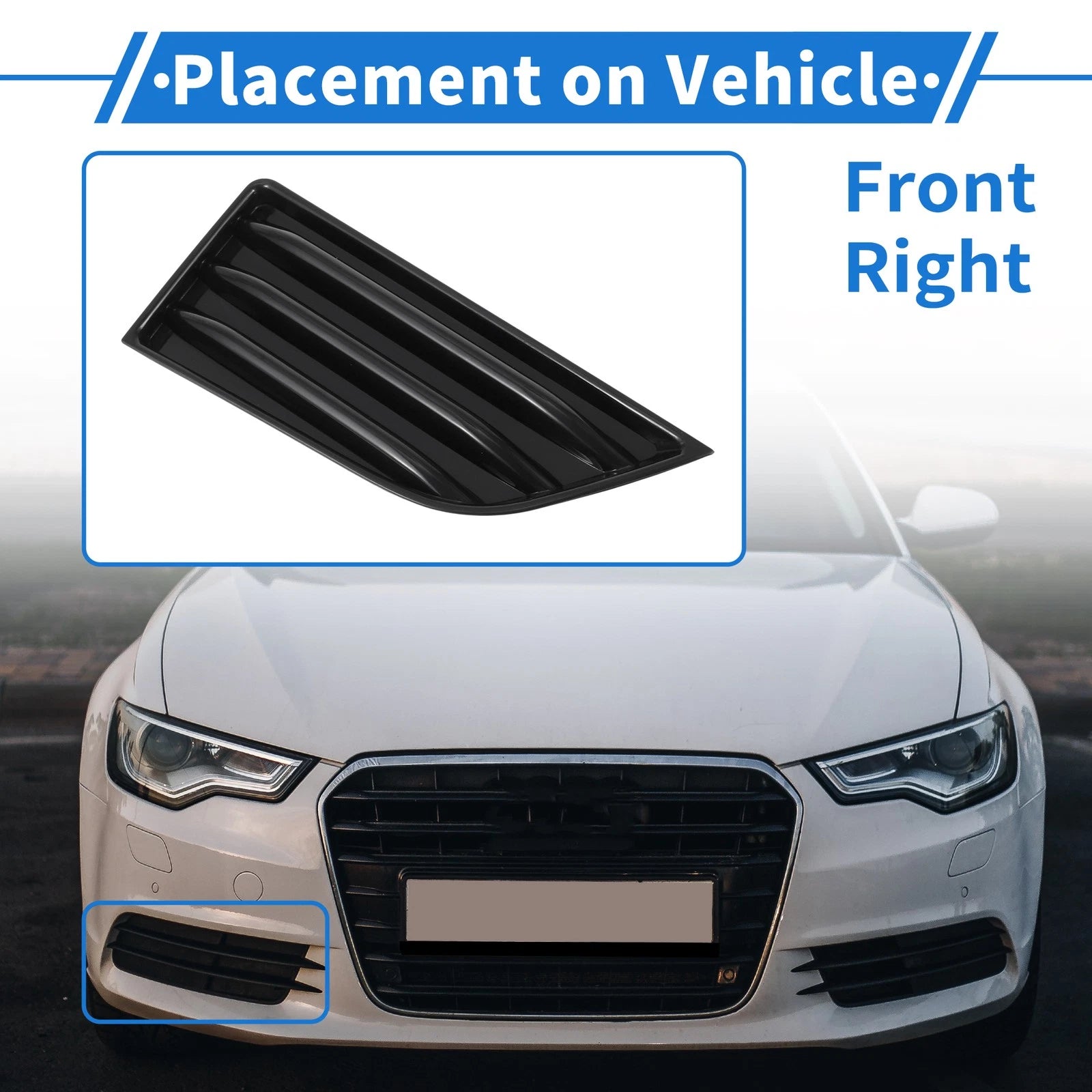 1Pc Fog Light Grill for Chevrolet Traverse (2022–2023) No. 84541297