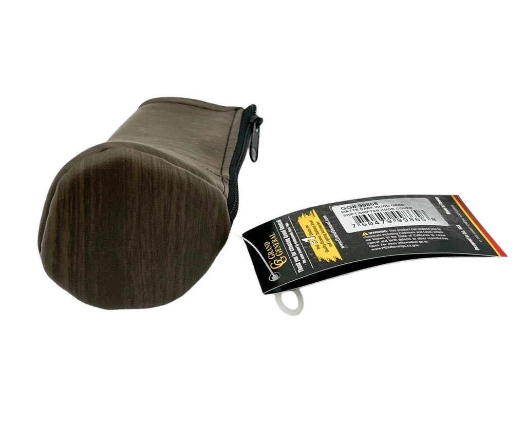 Gear Shift Knob Cover Solid Matte Dark Wood for Eaton Fuller 9 10 13 15 18 (2014–2018)