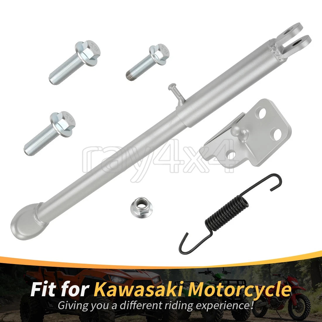 Kickstand Kit for Kawasaki KDX200 KDX220R KDX250 (1995–2006)