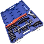 Ratcheting Pipe Bender Tool Kit for HVAC Refrigeration Tubes