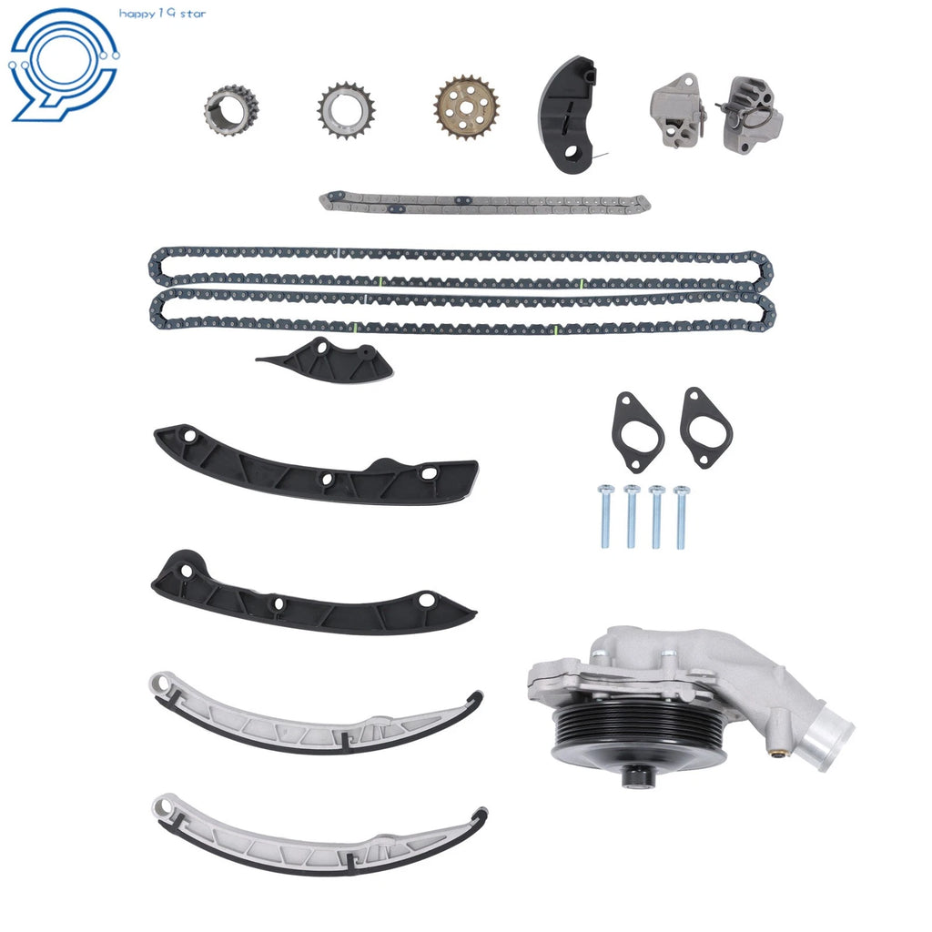 Timing Chain Kit with Water Pump for Jaguar Land Rover XF XJ F-Type (2010–2020)