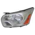 Replacement Chrome Driver Side Headlight Assembly w/o Logo-See Compatible Chart