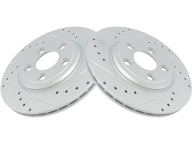 Rear Brake Rotor Set for Jaguar Vanden Plas (2004–2006) JY394ZX