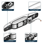 Rear Left Driver Door Handle for Chevy Silverado GMC Cadillac Escalade (2007–2014)