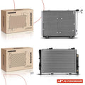 2X Radiator & AC Condenser Cooling Kit for Benz C280 (1994–1997)