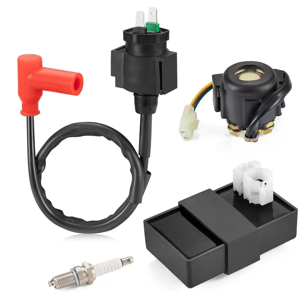 Ignition Coil & CDI & Relay & Spark Plug for Honda Foreman TRX 400 FW