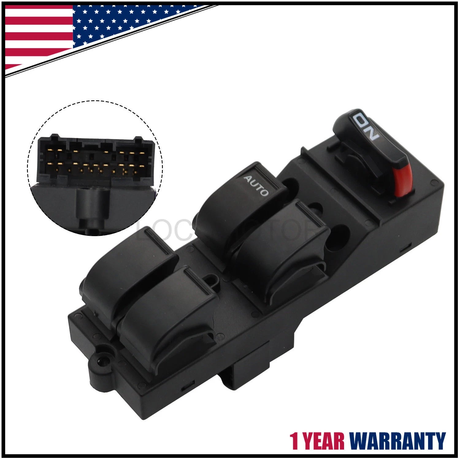 Front Left Master Window Switch for Honda Civic (1996–2000) 83593S049500