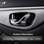 Rear Left or Right Gray Interior Door Handle for Honda Odyssey (2005–2010)